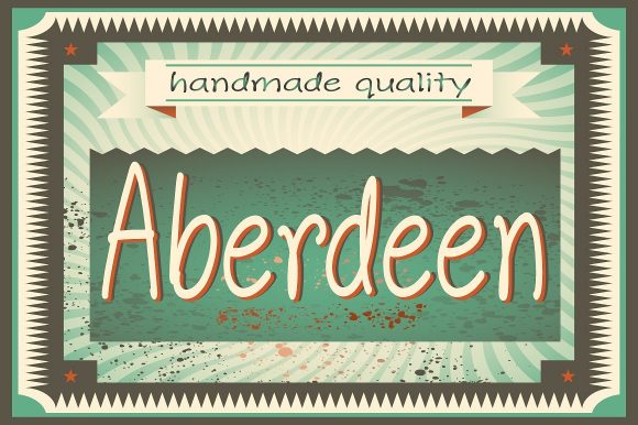 Aberdeen: The Handwritten Font That Elevates Modern Marketing Design