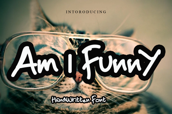 Am I Funny – A Designer’s Take on This Playful Script Font