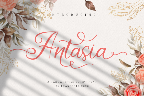 Antasia: A Light Handwritten Font That Elevates Brand Design