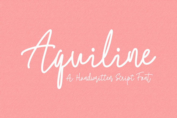 Aquiline: The Perfect Script Font for Your Brand