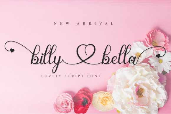 Billy Bella: A Luxury Handwritten Font for Crafters
