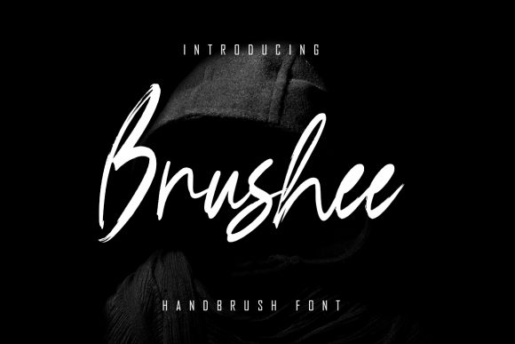 Brushee: A Luxurious Handwritten Font for Crafters and Product Designers