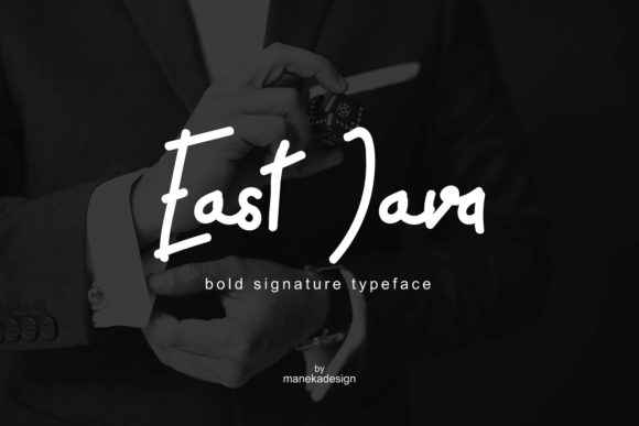 East Java: The Handwritten Font That Elevates Campaign Typography