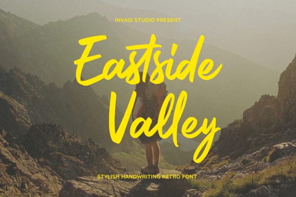 Eastside Valley: A Handwritten Font That Elevates Small Business Branding