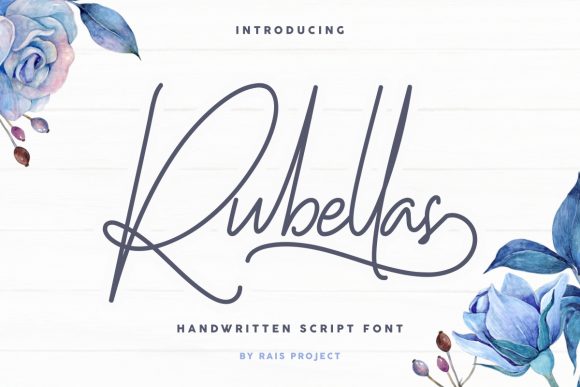 Elegant Script Font for Modern Web Design: Exploring Rubellas