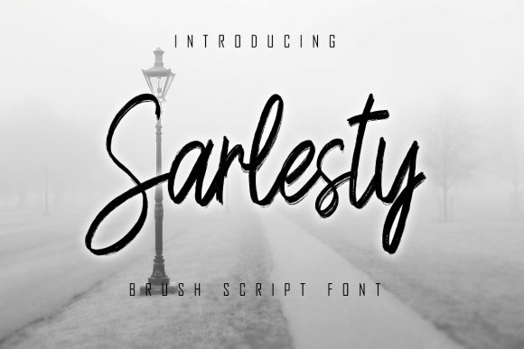 Elevate Editorial Design with the Sarlesty Script Font