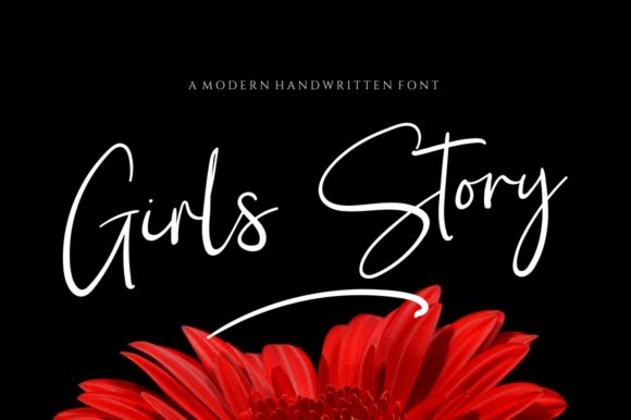 Girl Story: A Delicate Handwritten Font for Makers