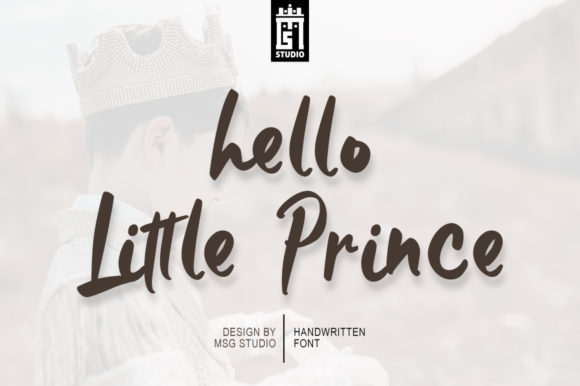 Hello Little Prince: A Handwritten Font for Branding