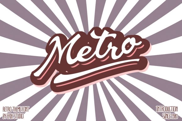 How Metro Font Brought Vintage Charm to a Branding Project
