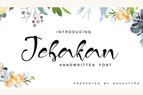 Jebakan Font: A Whimsical Script for Handmade Business Magic