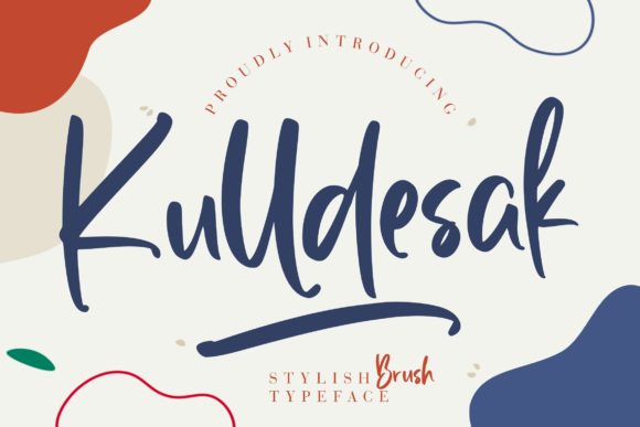 Kulldesak: A Modern Script Font That Elevates Small Business Branding