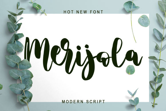 Merijola: A Whimsical Script Font for Web Design