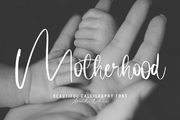 Motherhood: A Timeless Handwritten Font for Makers and Creative Sellers
