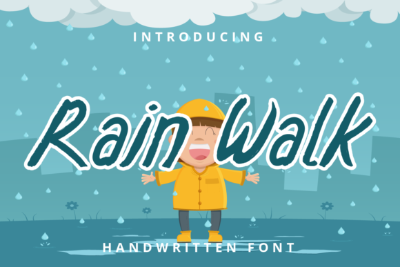 Rain Walk: A Handwritten Font That Elevates Web Typography