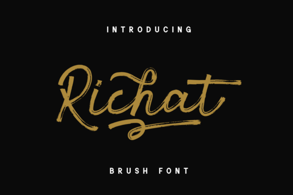 Richat: A Delicate Handwritten Font for Crafty Makers and Creative Sellers