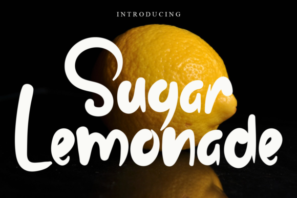 Sugar Lemonade: A Friendly Script Font for Marketers