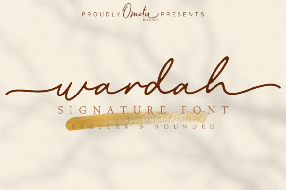 Wardah: A Luxurious Handwritten Font for Modern Editorial Design