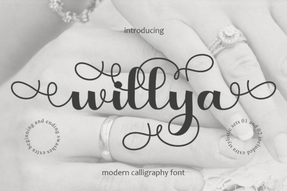 Willya: A Romantic Handwritten Font for Your Brand