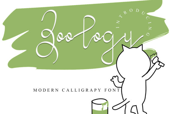 Zoology: A Handwritten Font for Elegant Web Design